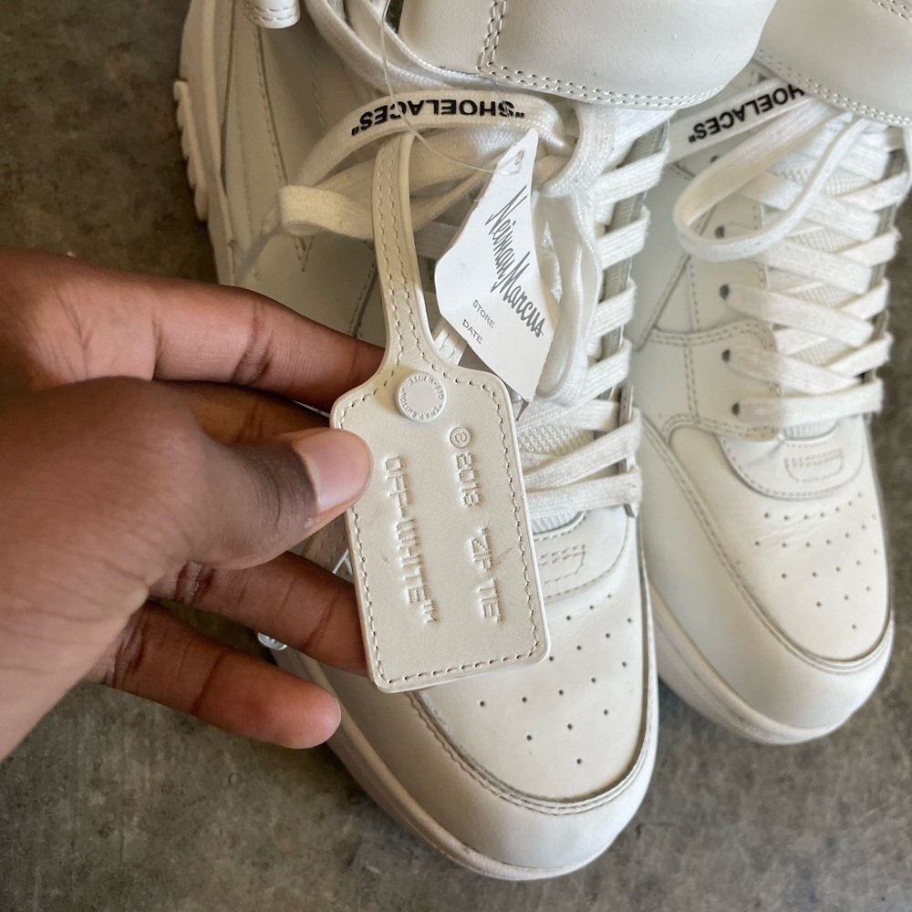 OUT OF OFFICE OFF WHITE SNEAKERS - Picture 4 of 9